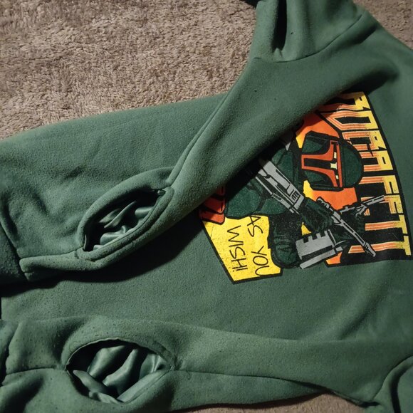 STAR WARS Boba Fett Fleece Pullover Hoodie - Picture 8 of 8